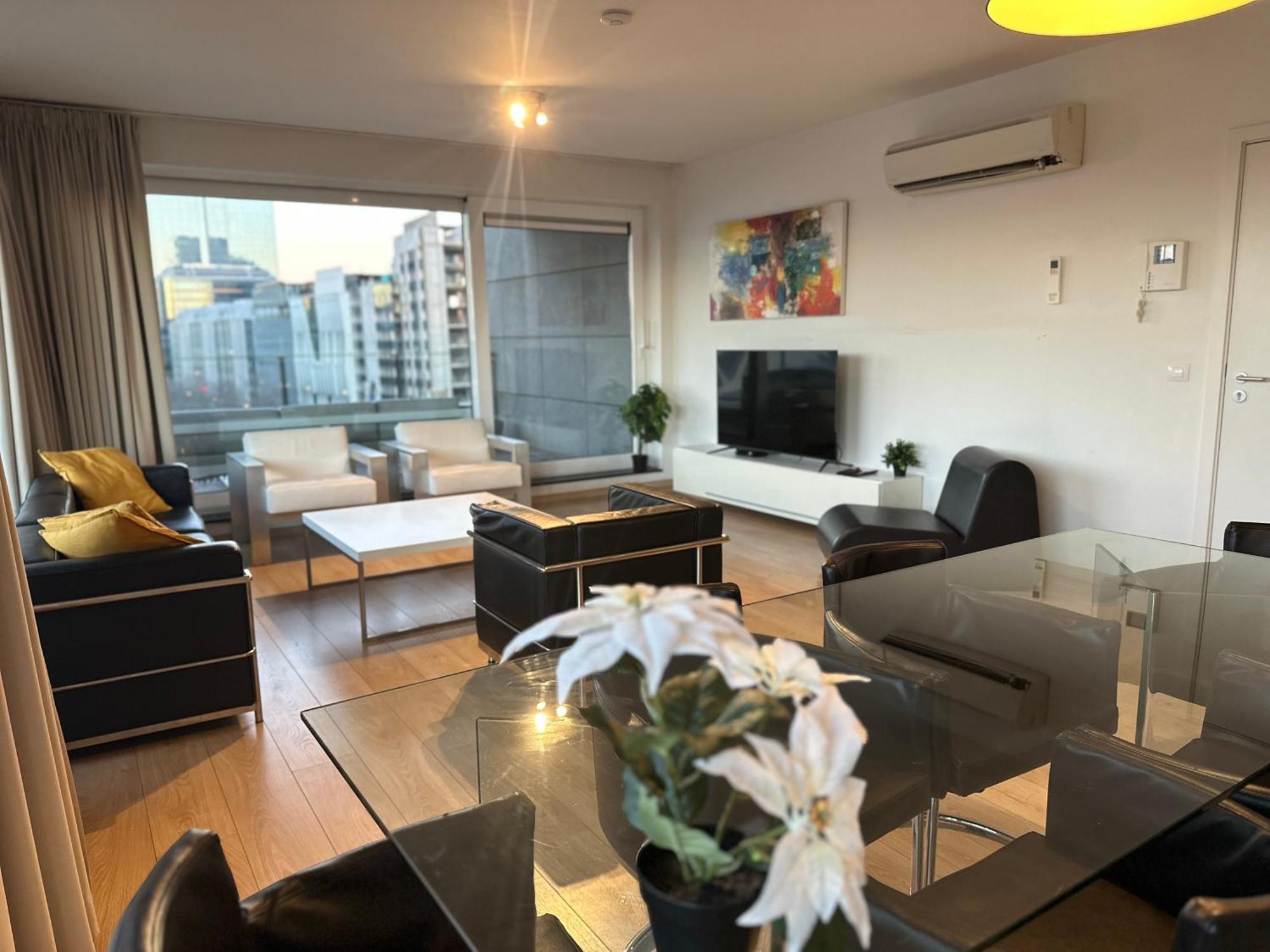 Apartment With Balcony In Brussels Center Exteriér fotografie