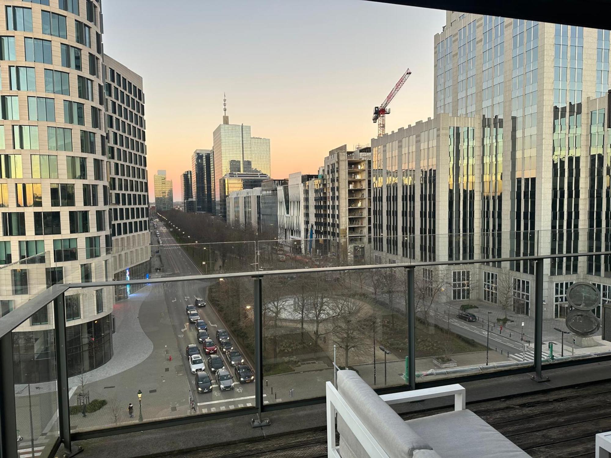 Apartment With Balcony In Brussels Center Exteriér fotografie